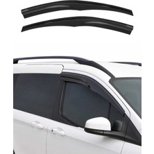Omac Ford Tourneo Courier 2014-2023 Uyumlu Araca Özel Sport Style Akrilik Cam Rüzgarlığı Koyu 2 Parça