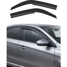 Omac Hyundai H-100 2004-2024 Uyumlu Araca Özel Sport Style Akrilik Cam Rüzgarlığı Koyu Duman 2 Parça