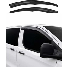 Omac Ford Transit Custom 2014-2024 Uyumlu Araca Özel Sport Style Akrilik Cam Rüzgarlığı Koyu 2 Parça