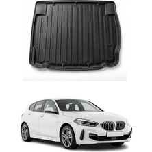 Omac Bmw 1 Serisi F40 2020+ Uyumlu Araca Özel Kauçuk Tpe Bagaj Havuzu Siyah Alt Kademe Için