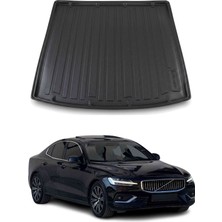 Omac Volvo S60 2021+ Uyumlu Araca Özel Kauçuk Tpe Bagaj Havuzu Siyah