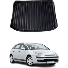 Omac Citroen C4 Hb 2004-2010 Arası Uyumlu Araca Özel Kauçuk Tpe Bagaj Havuzu Siyah