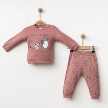 Gümüş Baby Orman Baskılı Pijama Takımı