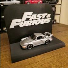 Belirtilmemiş "fast & Furious" Yazılı 1:24 Ölçek Tekli Araç Standı