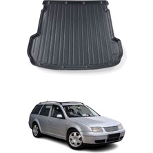 Omac Vw Bora Station Wagon 1999-2005 Arası Uyumlu Araca Özel Kauçuk Tpe Bagaj Havuzu Siyah