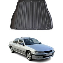 Omac Peugeot 406 Sedan 1995-2004 Arası Uyumlu Araca Özel Kauçuk Tpe Bagaj Havuzu Siyah