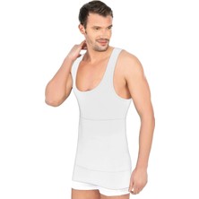 L'ombre Beyaz Mı Emay 1400 Modal Cotton Erkek Atlet Korse