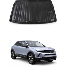 Omac Opel Mokka 2021+ Uyumlu Araca Özel Kauçuk Tpe Bagaj Havuzu Siyah Üst Kademe Için