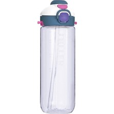 Diller Pipetli Su Matarası Beyaz 780 ml