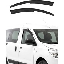 Omac Dacia Dokker 2013-2021 Arası Uyumlu Araca Özel Sport Style Akrilik Cam Rüzgarlığı Koyu Duman 2 Parça