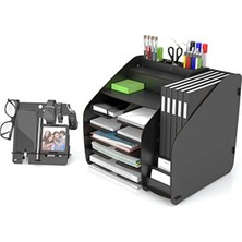Odea A4 Boyutunda Masaüstü Organizer, Iki Renk Seçeneği ile Pratik Düzen