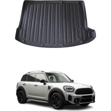 Omac Mini Countryman F60 2017+ Uyumlu Araca Özel Kauçuk Tpe Bagaj Havuzu Siyah