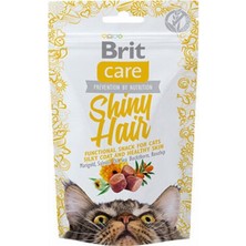 Brit Care Shiny Hair Parlak ve Sağlıklı Tüyler Için Tahılsız Kedi Ödül Maması 50GR