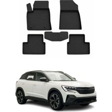 Omac Renault Austral Suv 2022-2026 Uyumlu 4d Havuzlu Paspas Kauçuk Siyah 5 Parça