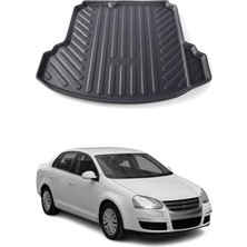 Omac Vw Jetta Sedan 2005-2010 Arası Uyumlu Araca Özel Kauçuk Tpe Bagaj Havuzu Siyah