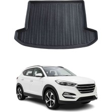 Omac Hyundai Tucson Suv 2015-2020 Arası Uyumlu Araca Özel Kauçuk Tpe Bagaj Havuzu Siyah