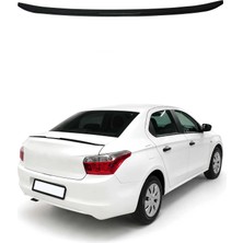 Omac Citroen C Elysee 2012-2024 Arası Uyumlu Araca Özel Bagaj Spoileri Piano Siyah 1 Parça