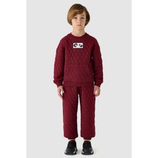 NBT Jeans Erkek Çocuk Bordo Sweatshirt