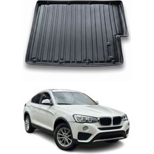 Omac Bmw X4 F26 2015+ Uyumlu Araca Özel Kauçuk Tpe Bagaj Havuzu Siyah