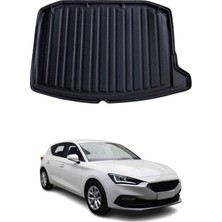Omac Seat Leon Hb 2021+ Uyumlu Araca Özel Kauçuk Tpe Bagaj Havuzu Siyah