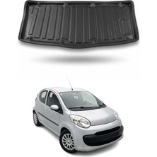 Omac Citroen C1 2005-2014 Arası Uyumlu Araca Özel Kauçuk Tpe Bagaj Havuzu Siyah