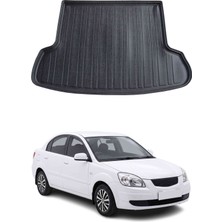 Omac Kıa Rio Sedan 2006-2011 Arası Uyumlu Araca Özel Kauçuk Tpe Bagaj Havuzu Siyah