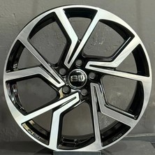 Elit Wheels 5 112 19 8.0 ET50 CH57.6 Black Diamond EW09-CYCLONE Jant