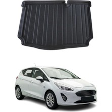 Omac Ford Fiesta Hb 2018+ Uyumlu Araca Özel Kauçuk Tpe Bagaj Havuzu Siyah
