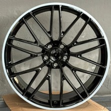 RC 5 112 21 9.5-11.0 ET26-19 CH66.45 Ön Arka Gloss Black EMR-1288 Porsche Macan Jant Modeli (4AD)