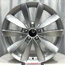 Agt 5 100 18 8.0 ET35 CH67.1 Full Silver Lugano Jant