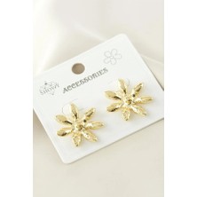 Balevien Petal Aura Gold Küpe