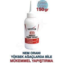 Setfix D3 Iskelet Ahşap Tutkalı, 150GR / Şeffaf Donan, Suya Dayanıklı Mobilya, Ahşap, Mdf, Sunta, Maket, Hobi ve Dıy Yapıştırıcısı