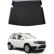 Omac Dacia Duster 4X4 2010-2017 Uyumlu Araca Özel Kauçuk TPE Bagaj Havuzu Siyah