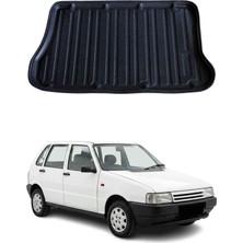 Omac Fiat Uno 1990-2000 Arası Uyumlu Araca Özel Kauçuk Tpe Bagaj Havuzu Siyah