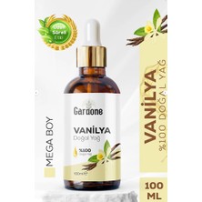 Gardone Vanilya Yağı 100 ml Soğuk Sıkım Saf ve Doğal Cilt Bakımı Için Etkili Damla