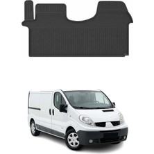Omac Renault Trafic 2-3 2001-2019 Uyumlu 4d Ön Havuzlu Paspas Kauçuk Siyah 1 Parça