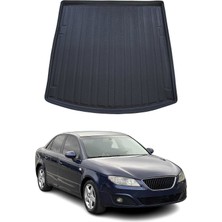 Omac Seat Exeo 2009-2018 Arası Uyumlu Araca Özel Kauçuk Tpe Bagaj Havuzu Siyah