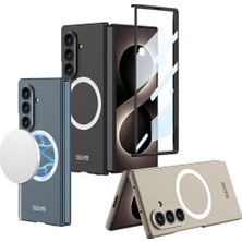 Roketcim Galaxy Z Fold 8 Ultra Kılıf Wireless Şarj Özellikli Kıpta M-Safe Kapak