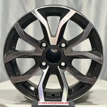 Agt 4 108 14 6.0 ET35 CH63.4 Gun Metal Dıamond Jant