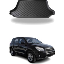 Omac Toyota Rav4 2006-2012 Arası Uyumlu Araca Özel Kauçuk Tpe Bagaj Havuzu Siyah