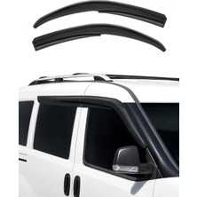 Omac Fiat Doblo I 2000-2012 Arası Uyumlu Araca Özel Sport Style Akrilik Cam Rüzgarlığı Koyu Duman 2 Parça