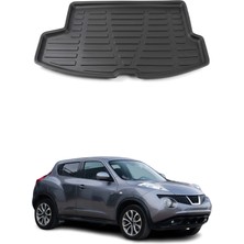 Omac Nissan Juke 2015-2020 Arası Uyumlu Araca Özel Kauçuk TPE Bagaj Havuzu Siyah Üst Kademe için