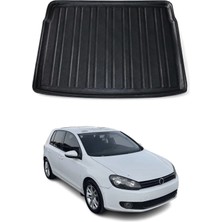 Omac Vw Golf 6 Hb 2008-2012 Arası Uyumlu Araca Özel Kauçuk Tpe Bagaj Havuzu Siyah
