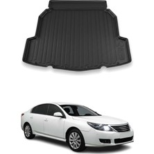 Omac Renault Latitude 2010-2018 Arası Uyumlu Araca Özel Kauçuk Tpe Bagaj Havuzu Siyah