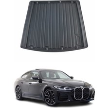 Omac Bmw 4 Serisi Gran Coupe / G26 2021+ Uyumlu Araca Özel Kauçuk Tpe Bagaj Havuzu Siyah