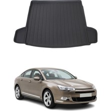 Omac Citroen C5 Sedan 2008-2018 Arası Uyumlu Araca Özel Kauçuk Tpe Bagaj Havuzu Siyah