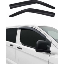 Omac VW Transporter T5-T6-T7-T8 2003-2024 Uyumlu Araca Özel Sport Style Akrilik Cam Rüzgarlığı Koyu 2li