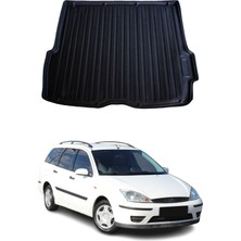 Omac Ford Focus 1 Stw 1999-2004 Arası Uyumlu Araca Özel Kauçuk Tpe Bagaj Havuzu Siyah