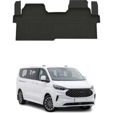 Omac Ford Tourneo Custom 2 2024-2026 Uyumlu 4d Ön Havuzlu Paspas Kauçuk Siyah 1 Parça