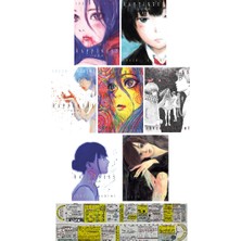 Kayıp Kıta Yayınları Happiness 1-2-3-4-5-6-7. Ciltler Manga Seti + Özel Cetvel
